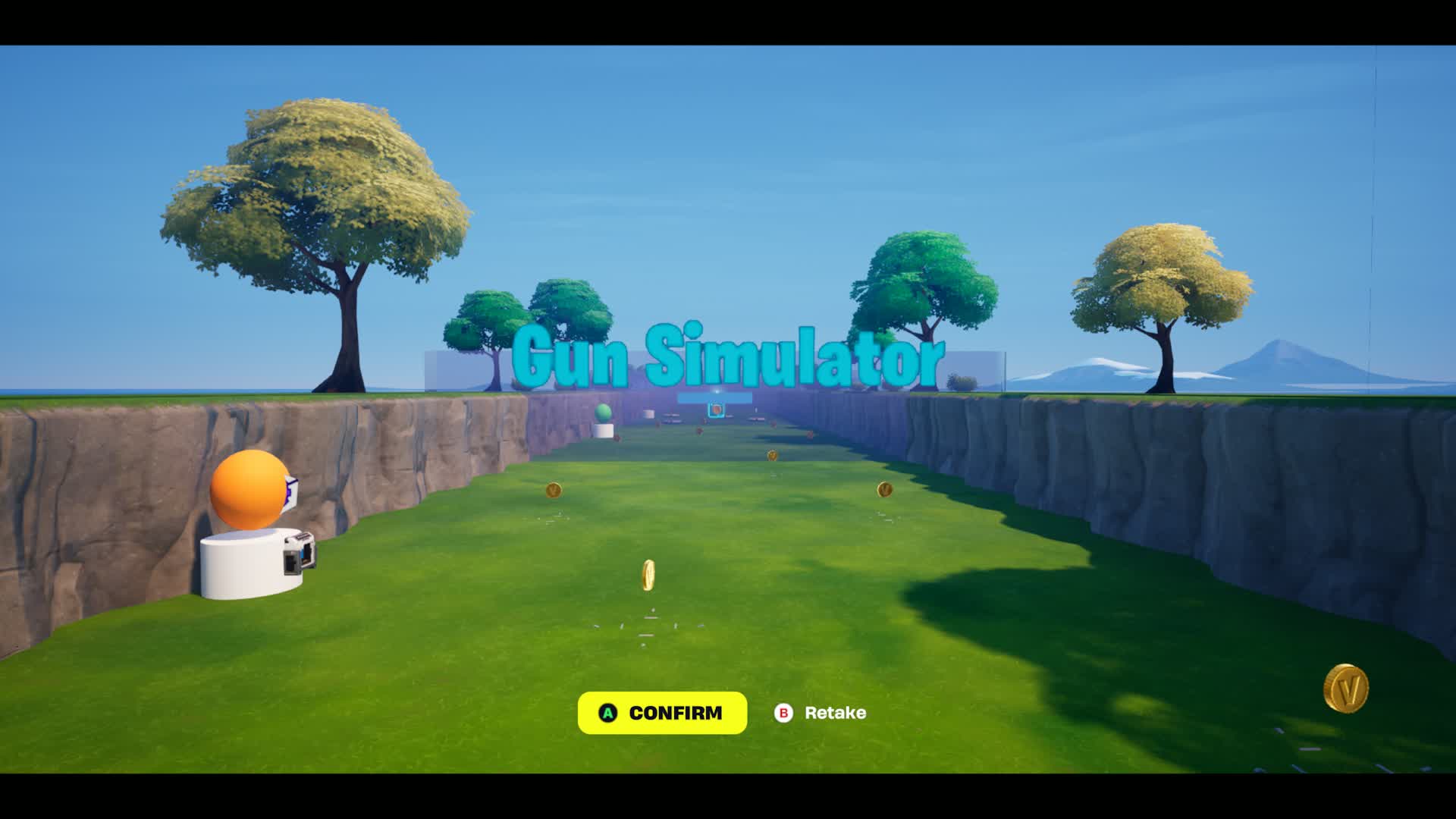 Gun simulator — Fortnite Creative map