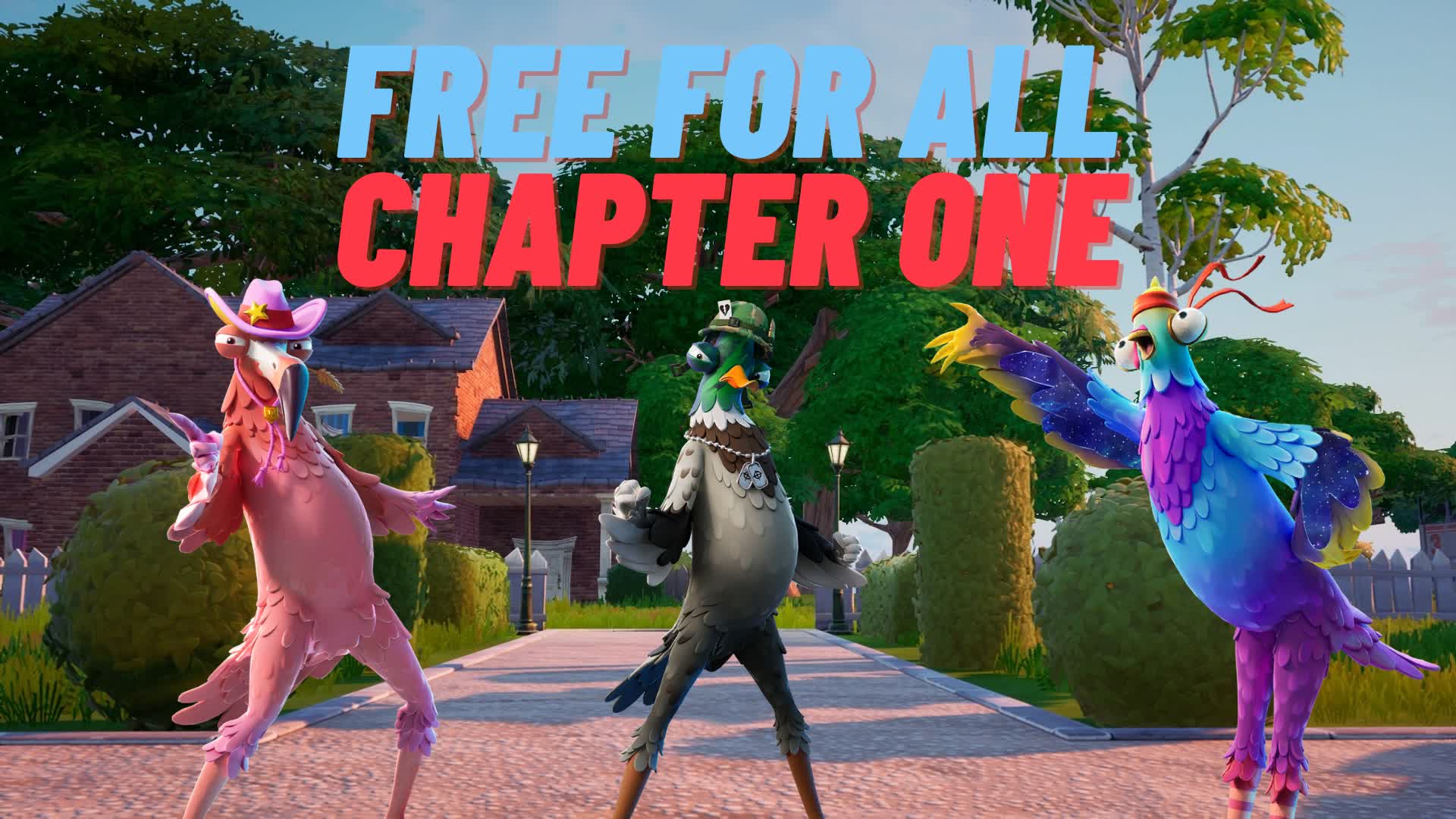 FREE FOR ALL-CHAPTER ONE — Fortnite Creative map