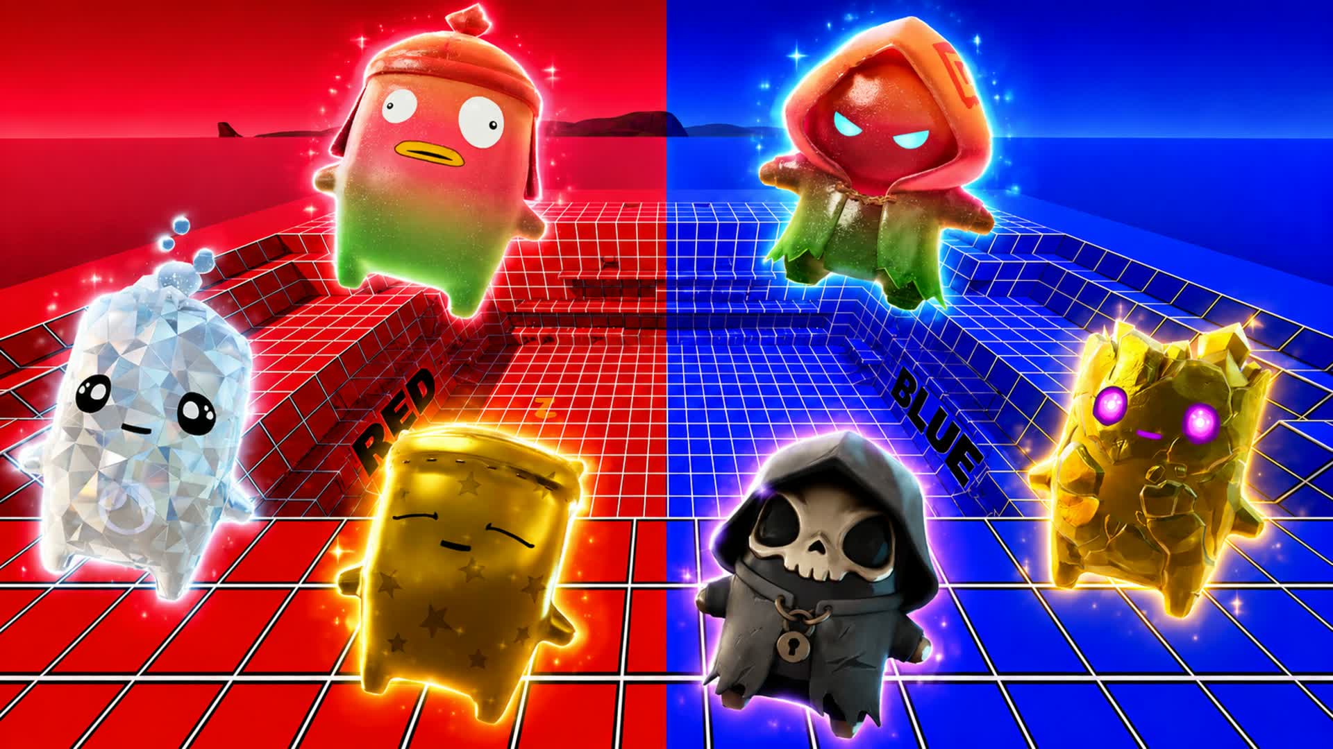 BLUE VS RED CORE SIGNAL REMOTE🔵🔴 — Fortnite Creative map