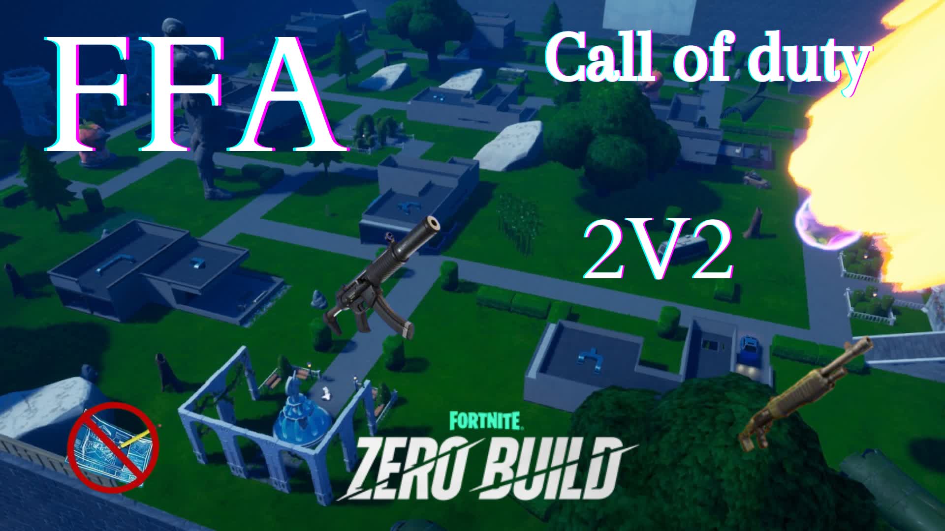FFA 2v2 — Fortnite Creative map