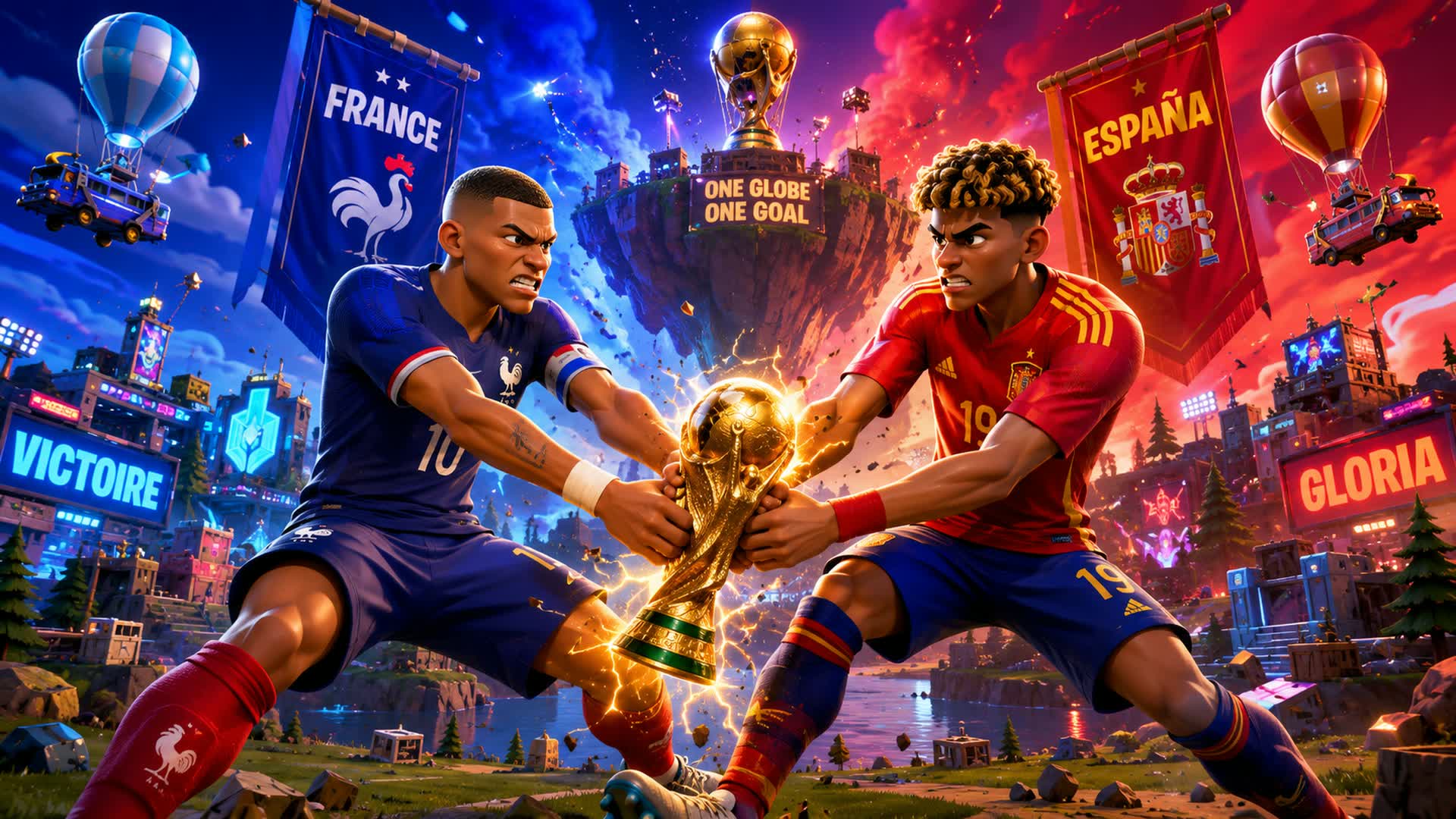 SPAIN VS FRANCE WORLD CUP — Fortnite Creative map
