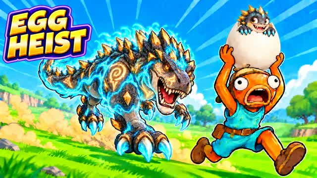 🥚 EGG HEIST – STEAL AN EGG — Fortnite Creative map