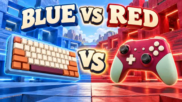 ๐ฅ Red vs Blue Crossfire โ Fortnite Creative map