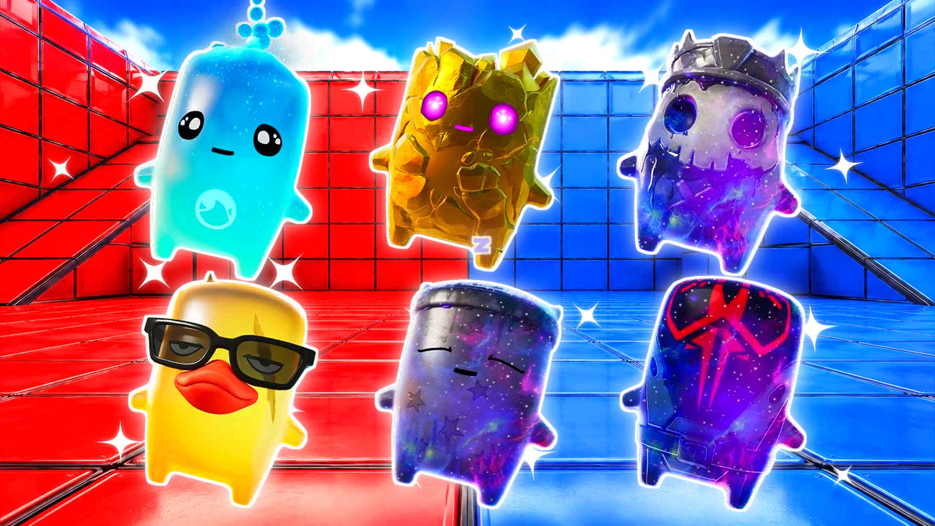 RUTHLESS RED VS BLUE π΄π΅ β Fortnite Creative map