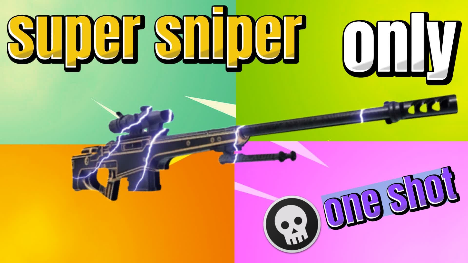 ONESHOT SNIPER π― β Fortnite Creative map
