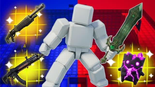 SUPER VITINHA RED VS BLUE ๐ด๐ต UNC 67 โ Fortnite Creative map