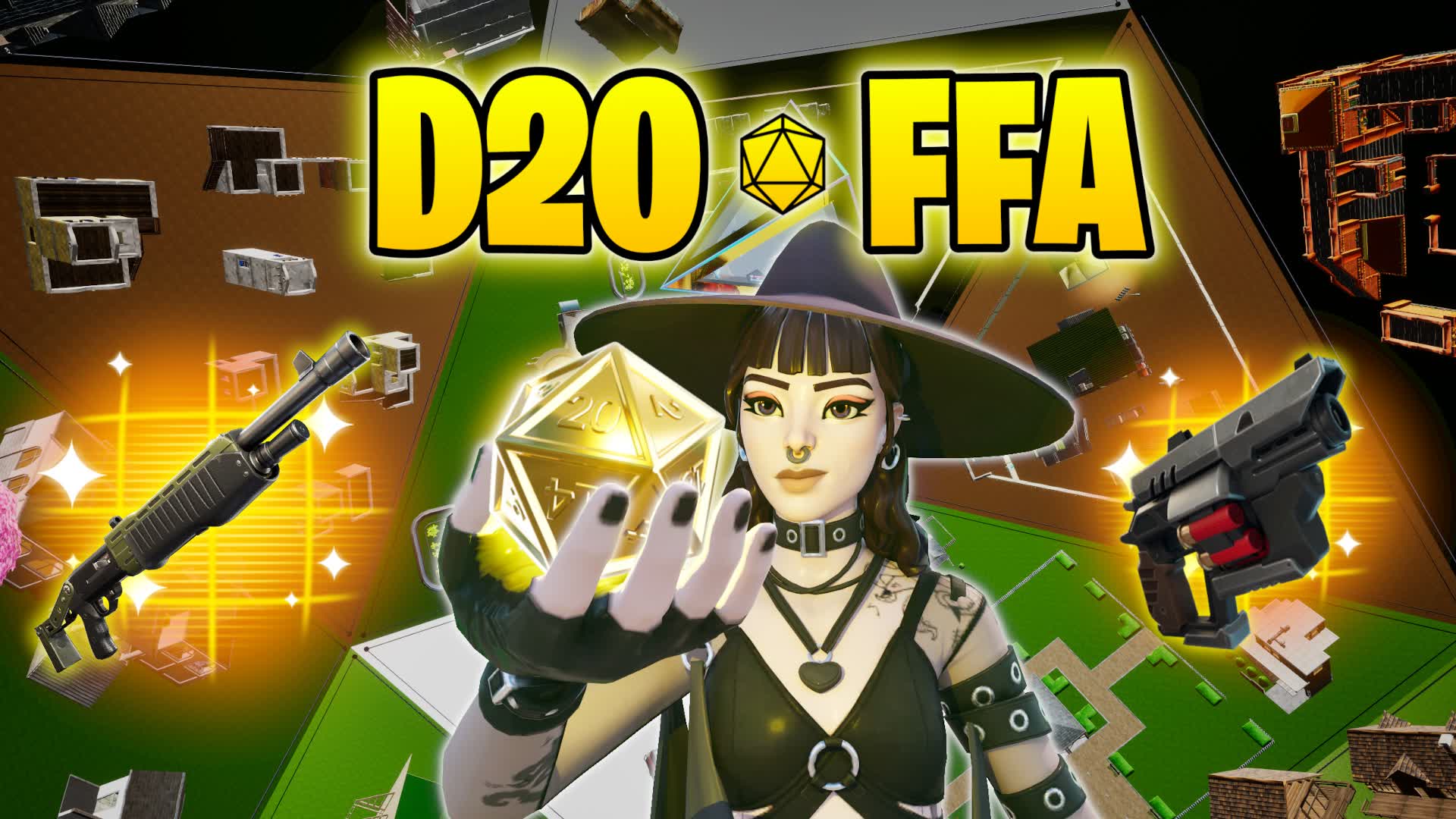D20 FFA | Free For All — Fortnite Creative map