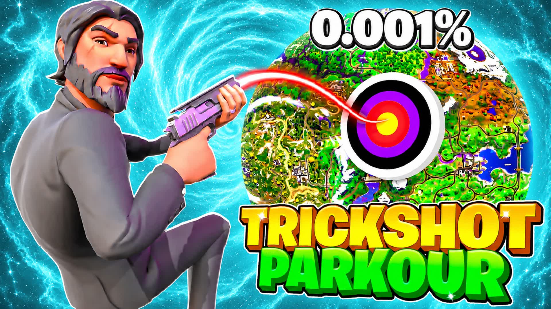 MEGA CRAZY TRICKSHOT UNC — Fortnite Creative map