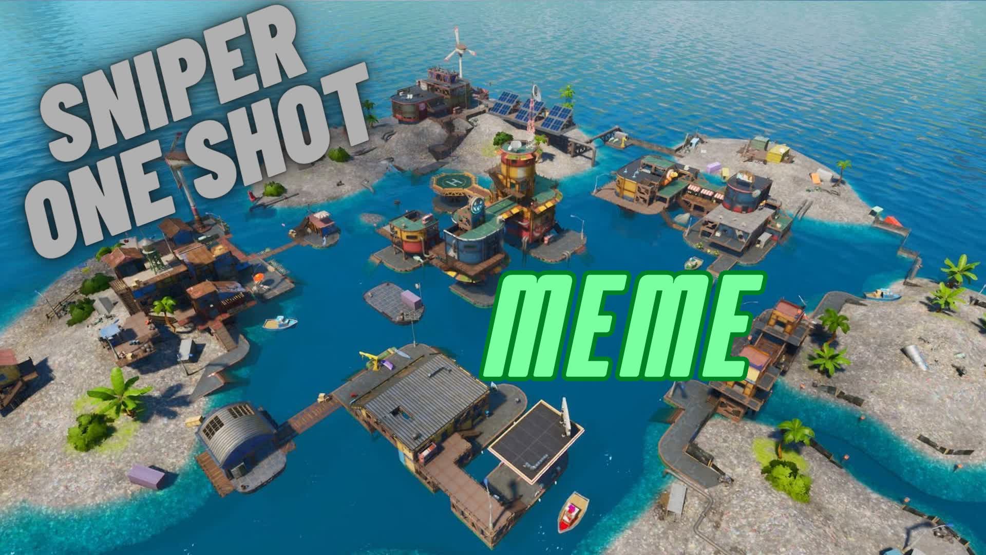 SNIPER ONE SHOT (FORTILLA) — Fortnite Creative map
