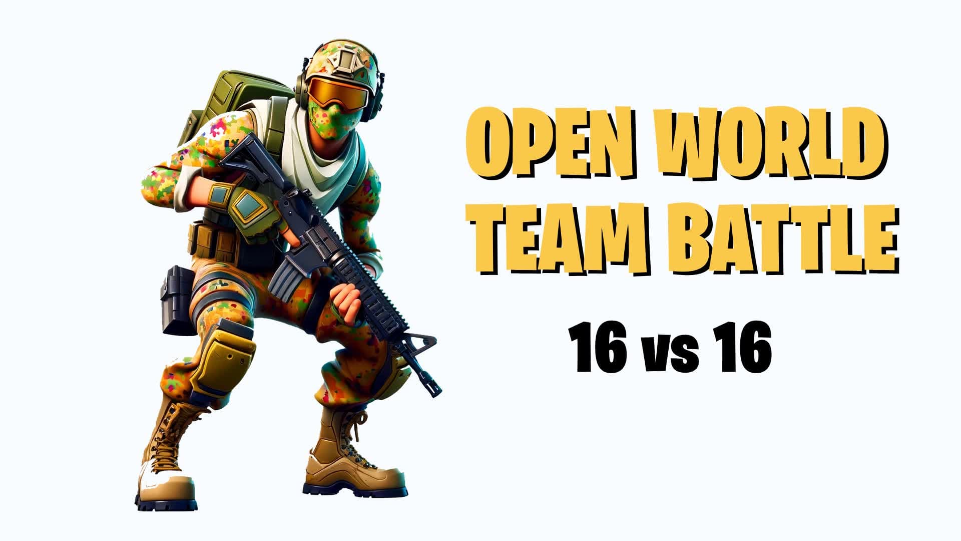 Open World Team Battle! β Fortnite Creative map