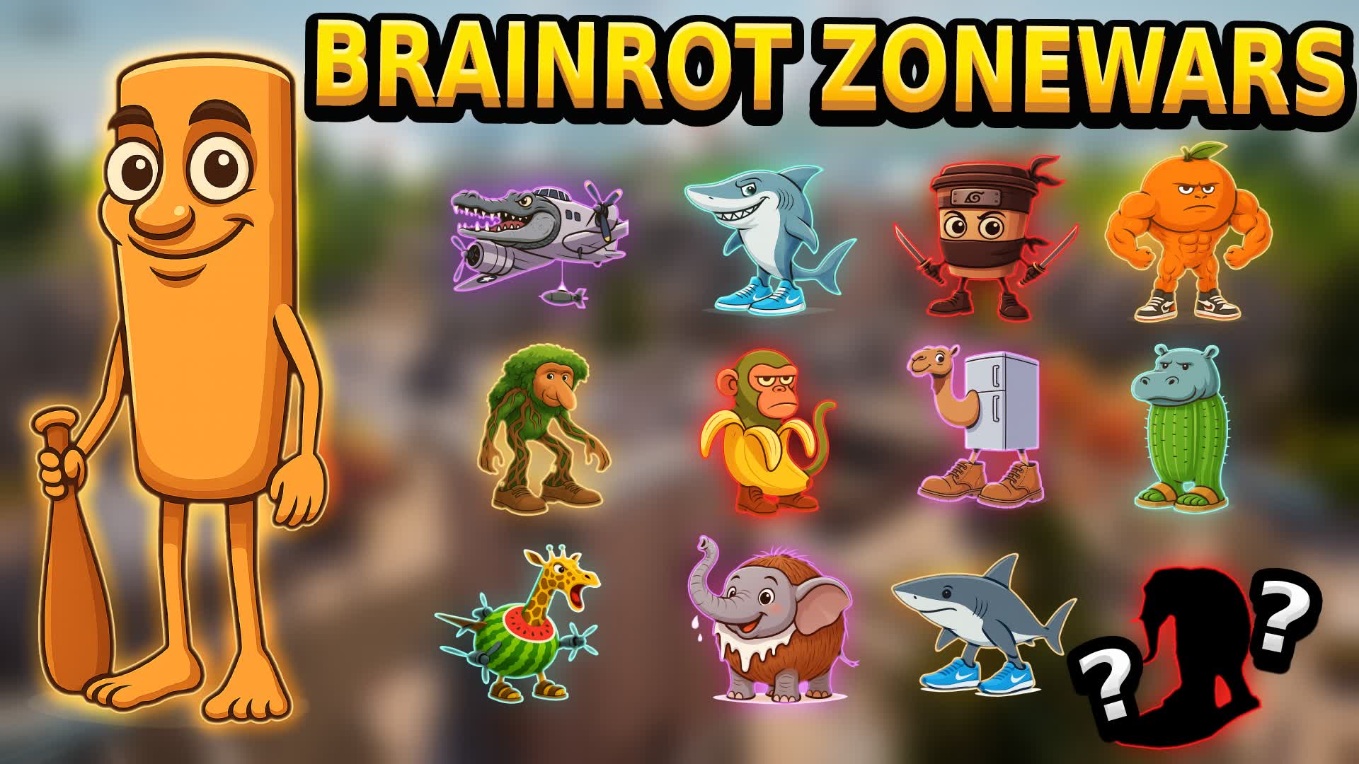 Italian Brainrot Zonewars — Fortnite Creative map