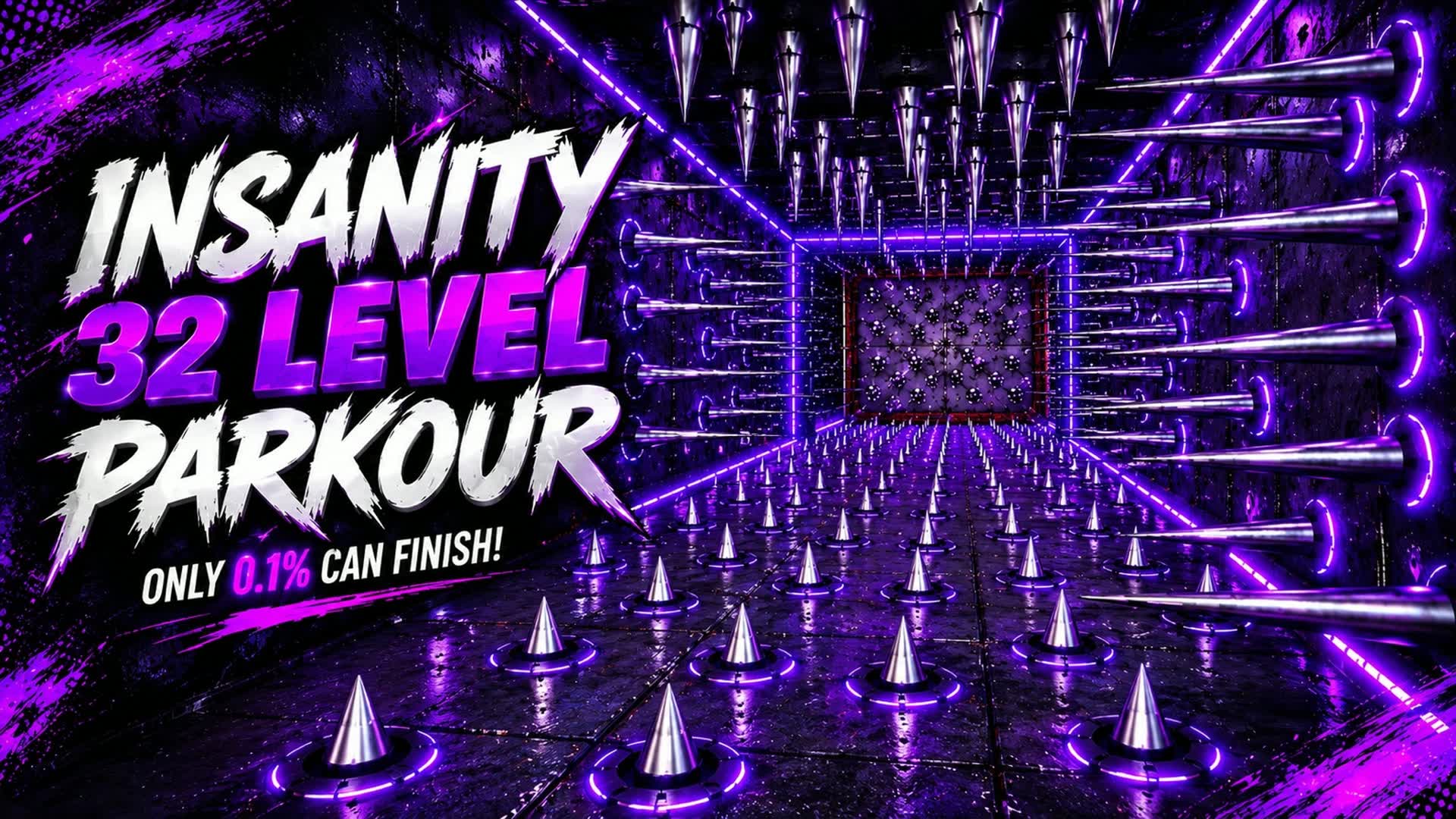 Insanity Death Run! — Fortnite Creative map