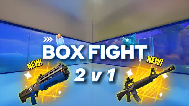 BOX FIGHT 2V1 PRO — Fortnite Creative map