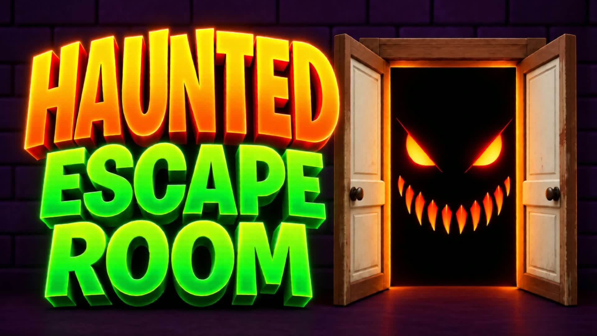 HALLOWEEN ESCAPE ROOM 80+π β Fortnite Creative map