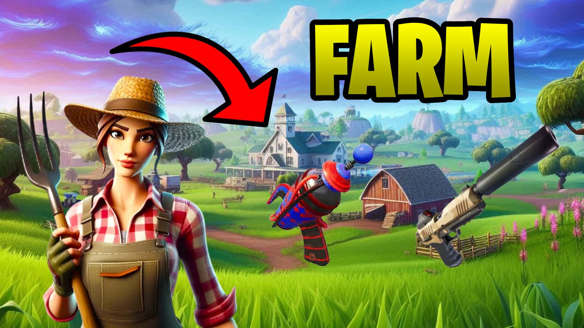 Farm Prop Hunt — Fortnite Creative map