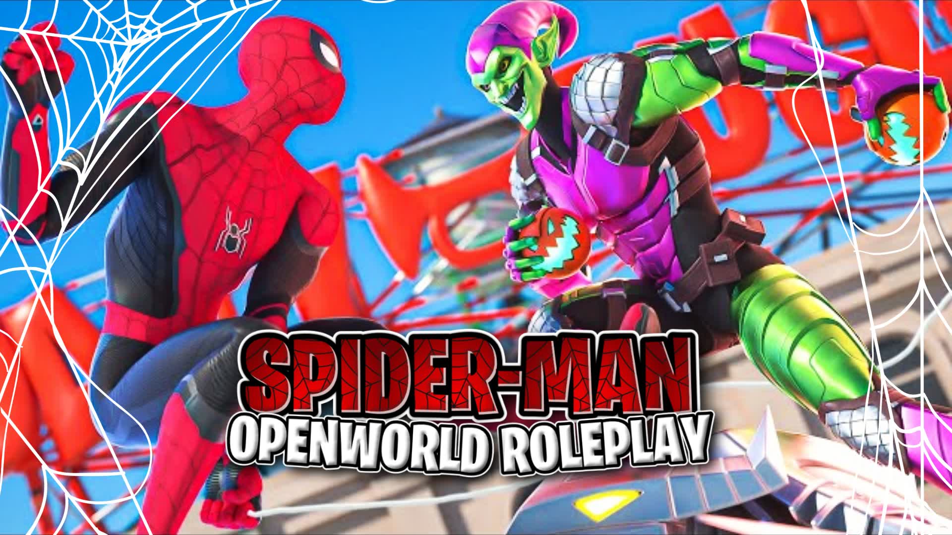 🕸️🕷️Spider-Man Open World Rp🕷️🕸️ — Fortnite Creative map