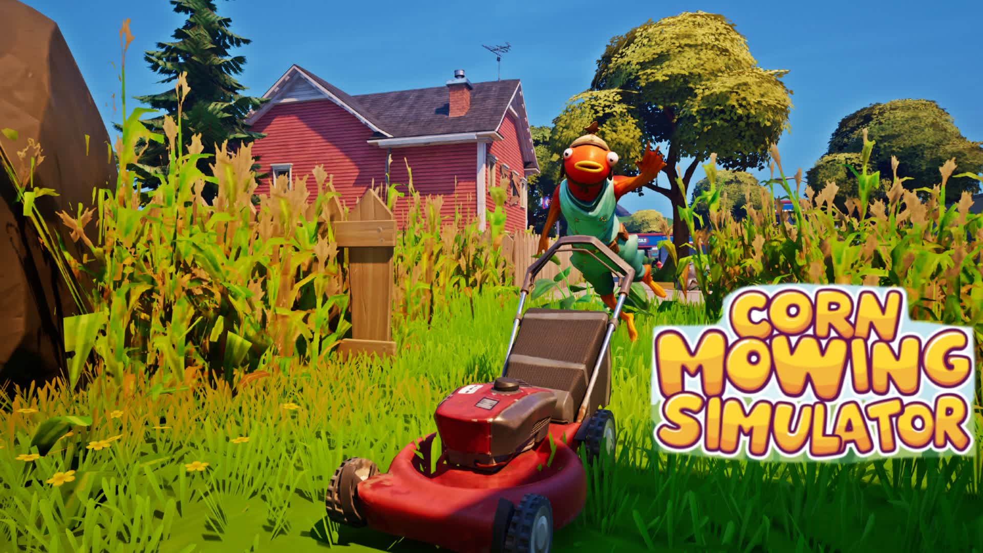 Corn Mowing Simulator — Fortnite Creative map