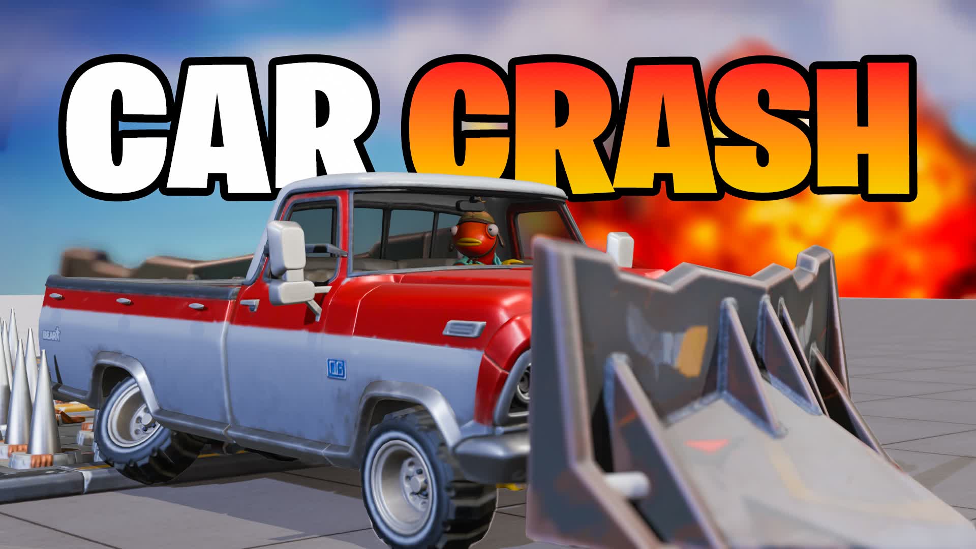 Car Crash FFA ππ₯ β Fortnite Creative map