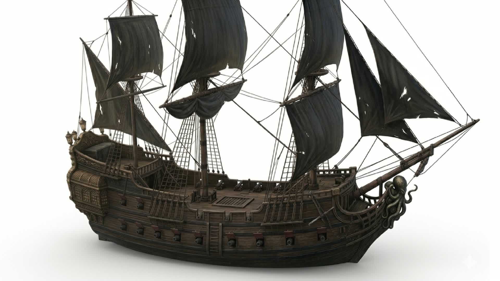 Um navio pirata no meio do nada — Fortnite Creative map