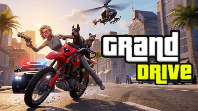GTA 6 | GRAND THEFT DRIVE VI β Fortnite Creative map