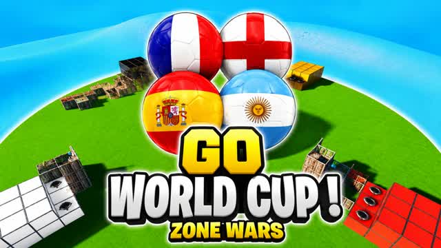 β½ GO WORLD CUP! Zone Wars β¨ β Fortnite Creative map