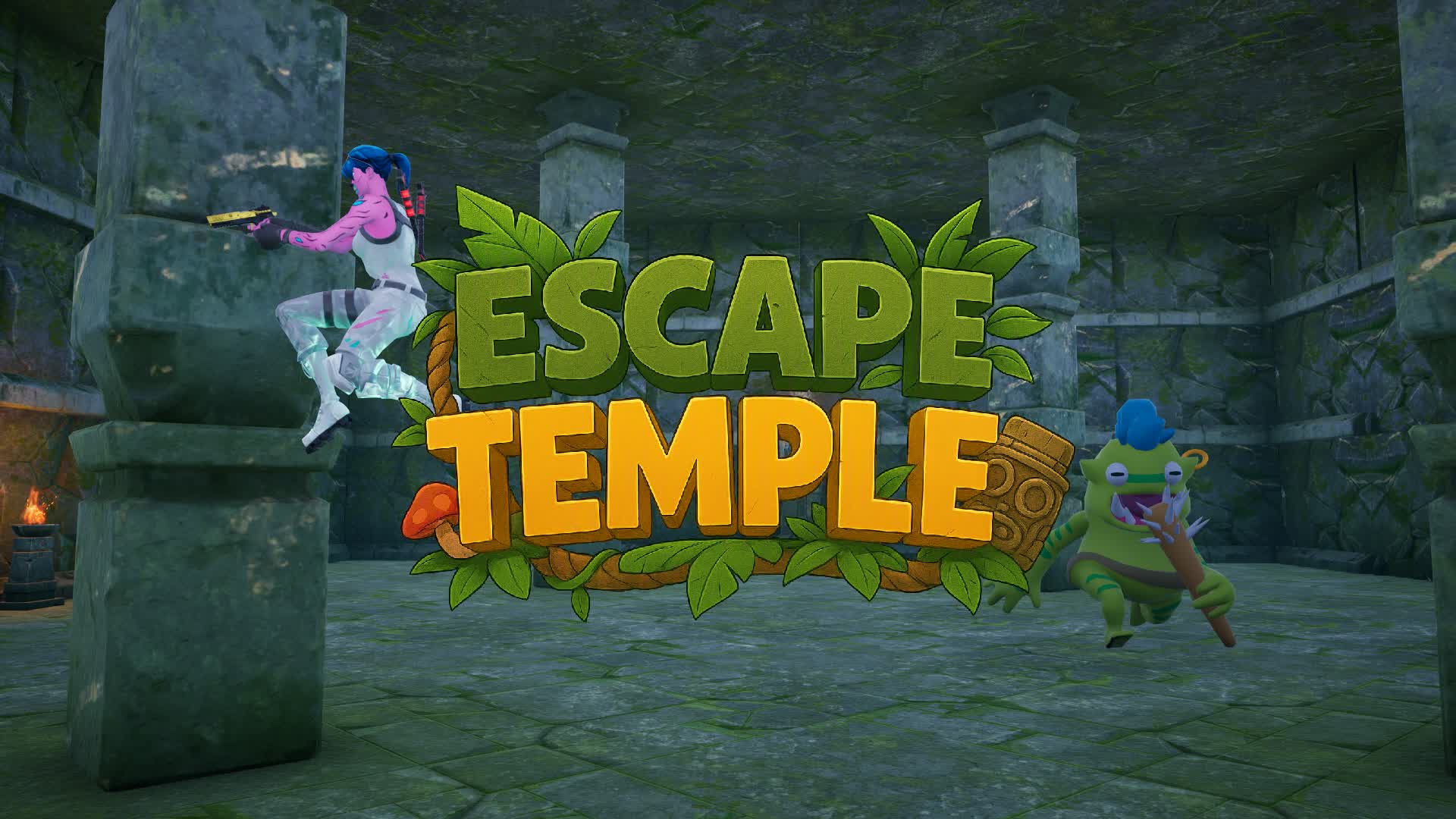 Escape Temple — Fortnite Creative map
