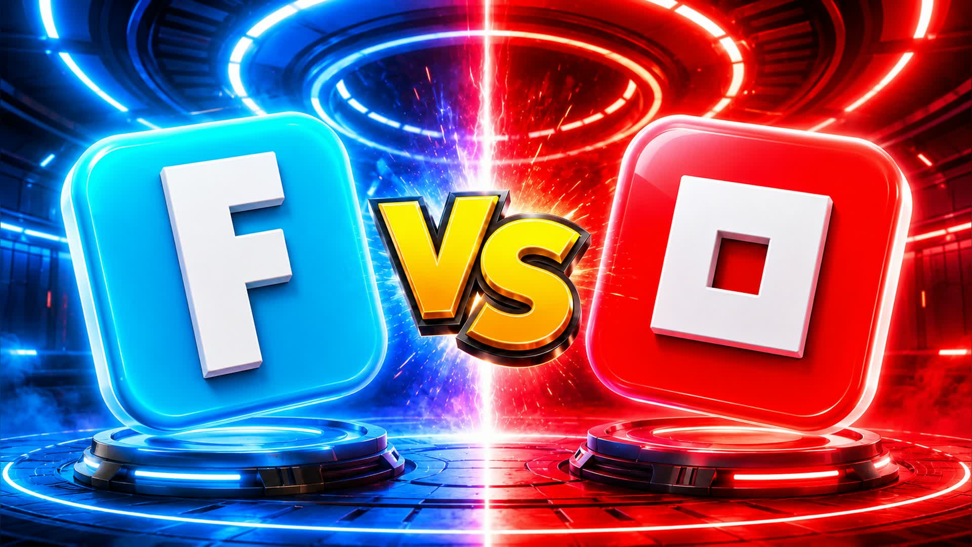 RED VS BLUE CHAOS MODE π΄π΅ AURA β Fortnite Creative map