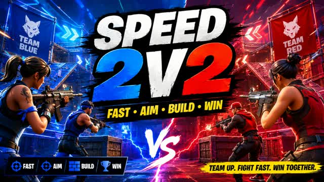 Speed2v2 — Fortnite Creative map