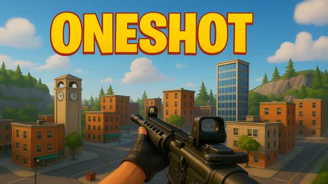ONE-SHOT 🎯(Meme audio)🤣 — Fortnite Creative map