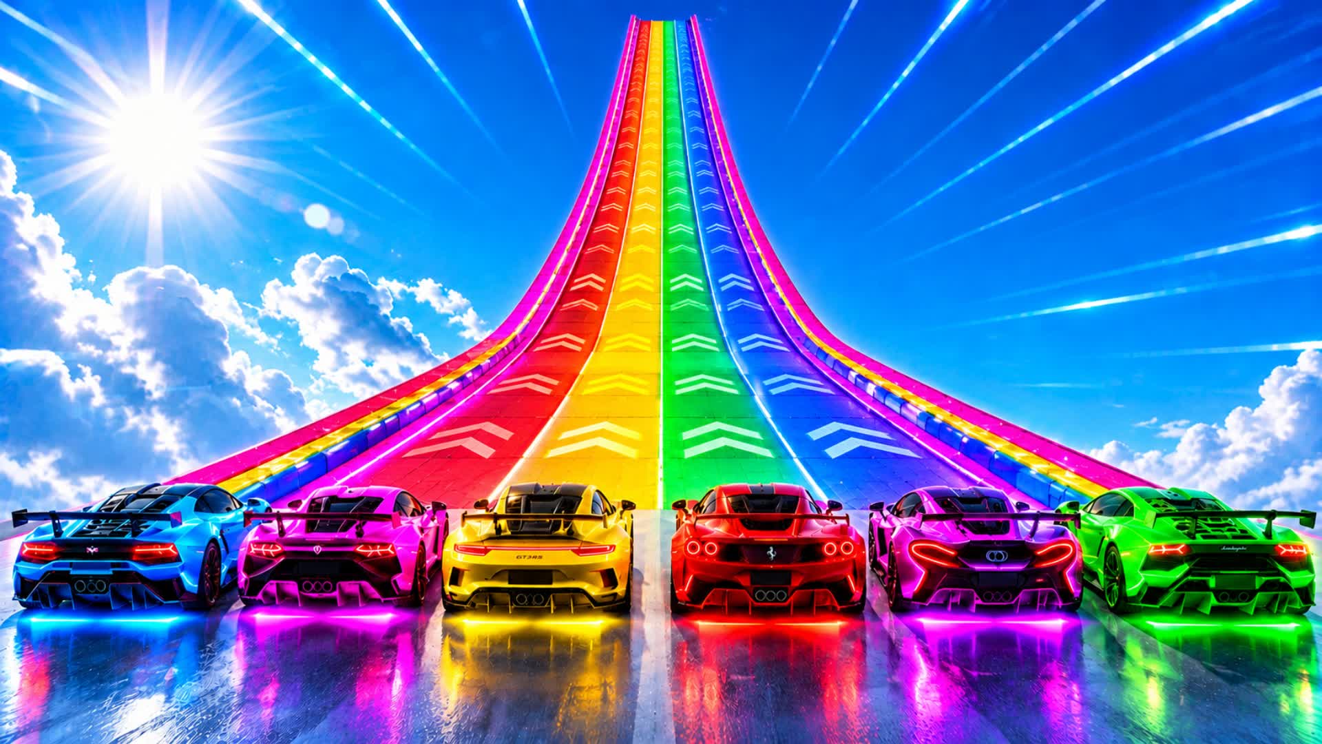 Kings of speed - car game — Fortnite Creative map
