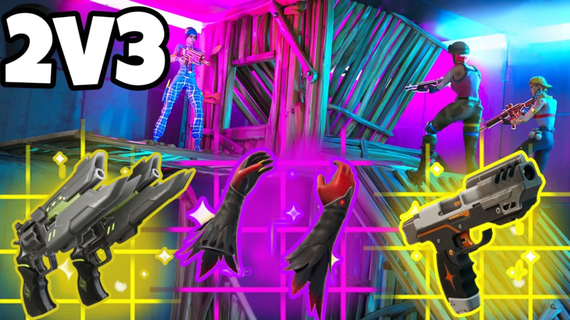 PIECE CONTROL 3v2 TOKA — Fortnite Creative map