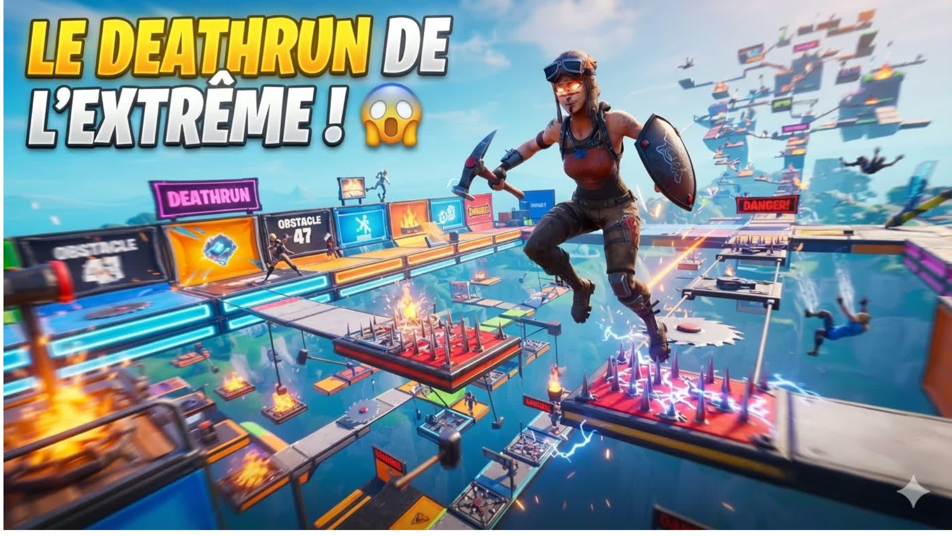 Deathrun Difficile — Fortnite Creative map
