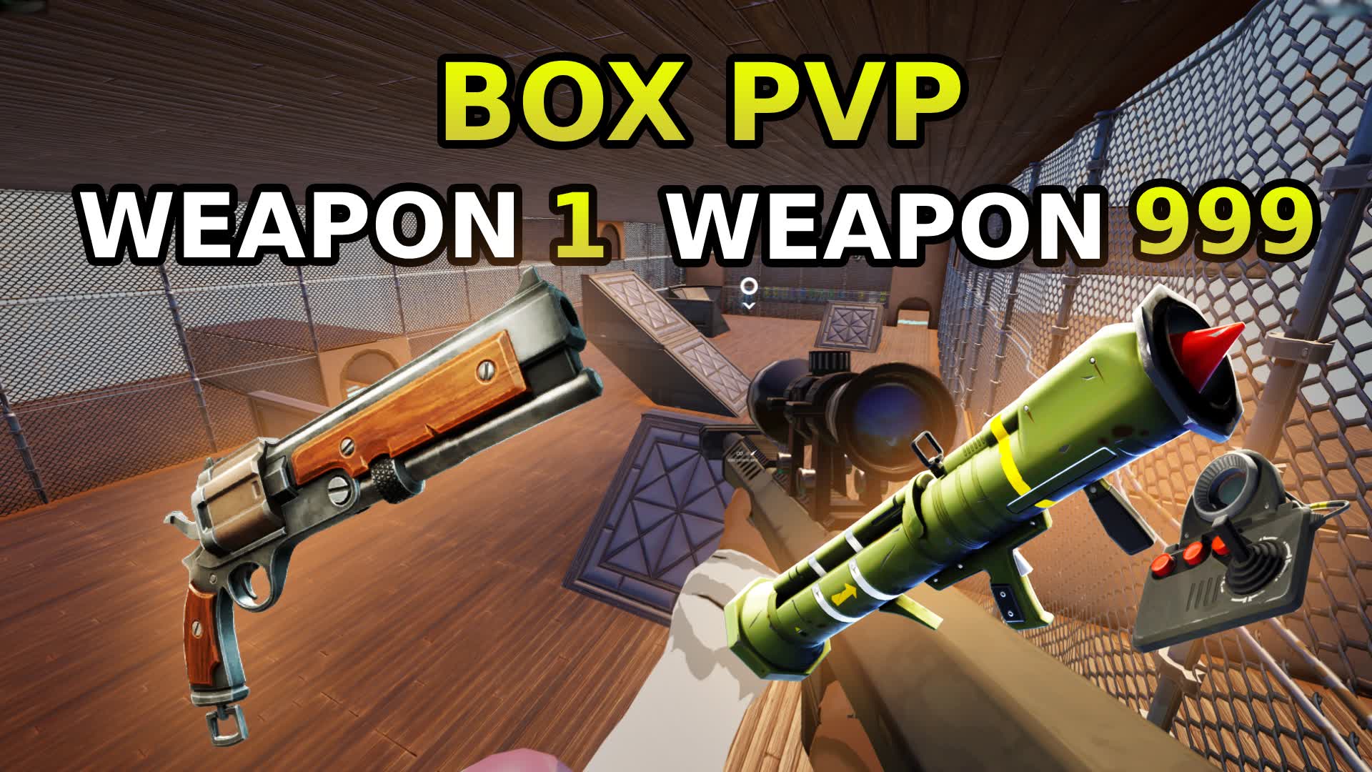 BOX PVP GUN GAME — Fortnite Creative map