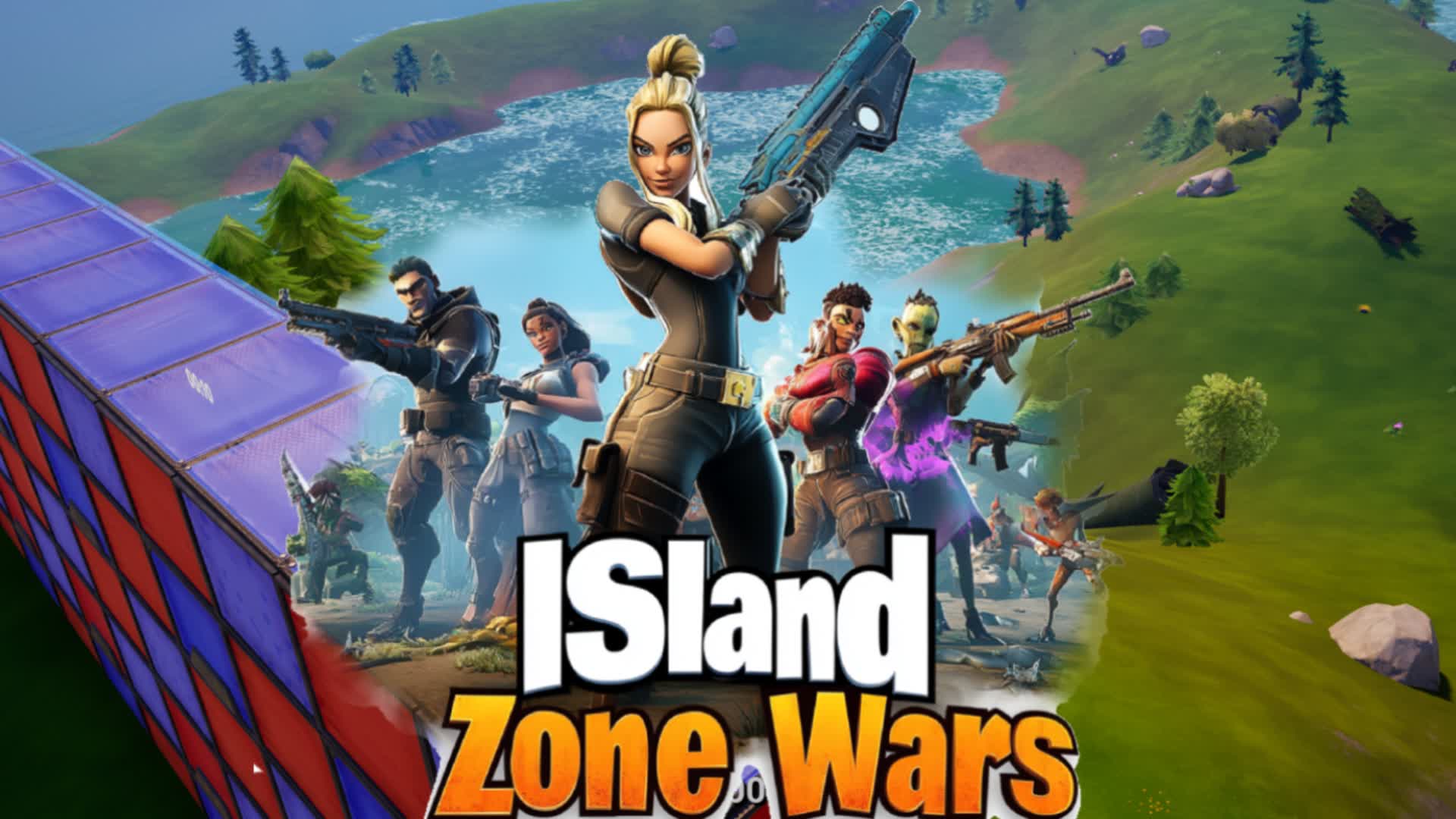 Island -Zone wars — Fortnite Creative map