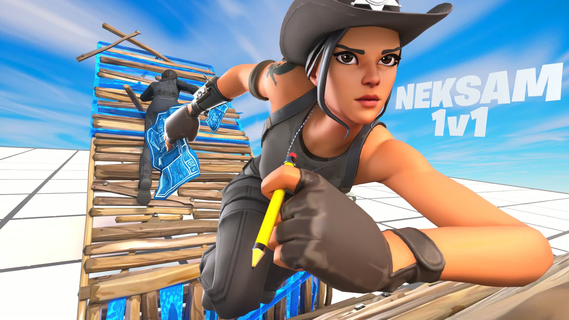 Neskam 1v1 Build Fight — Fortnite Creative map