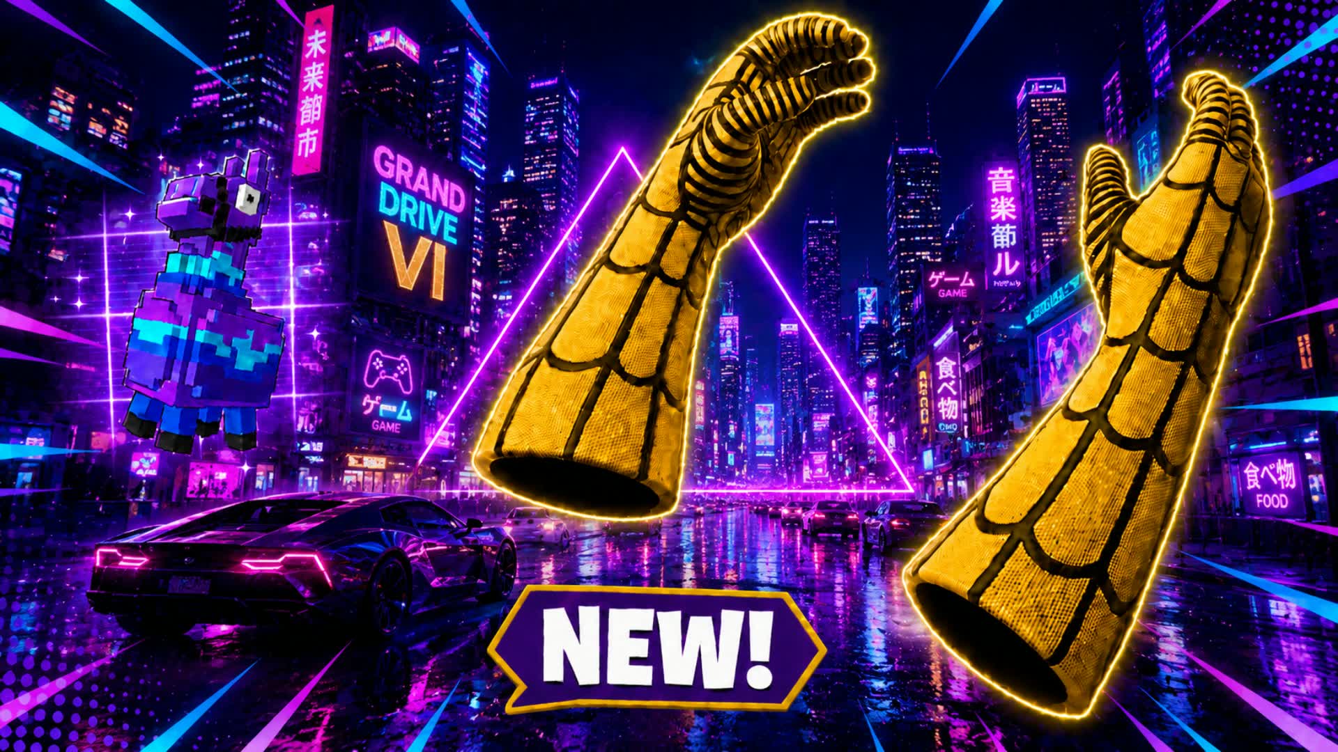 !!SPIDER GRAND DRIVE AUTO VI 6!! — Fortnite Creative map