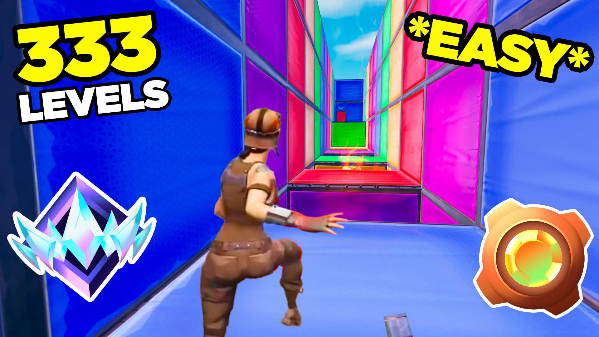 EASY RANKED DEATHRUN ⭐ — Fortnite Creative map