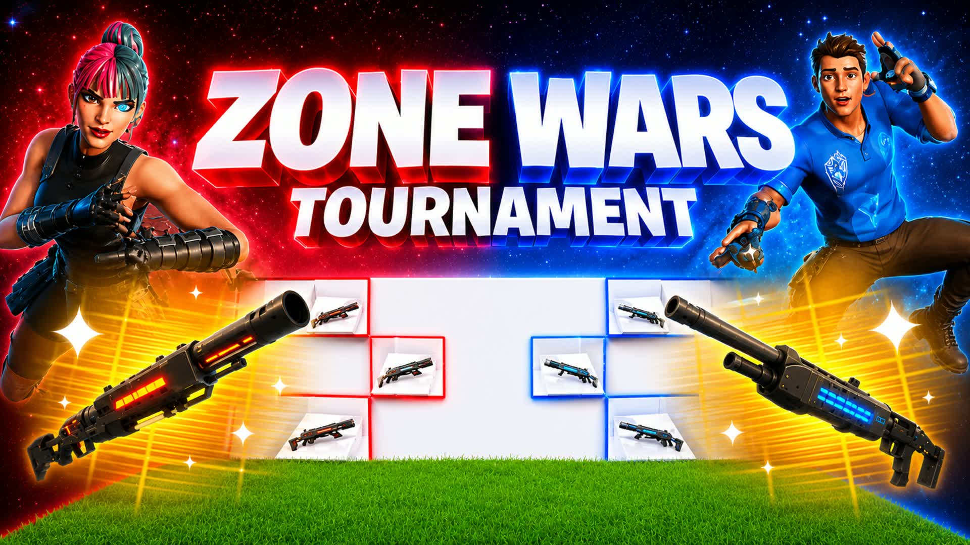 ZONE WARS TOURNAMENT β Fortnite Creative map