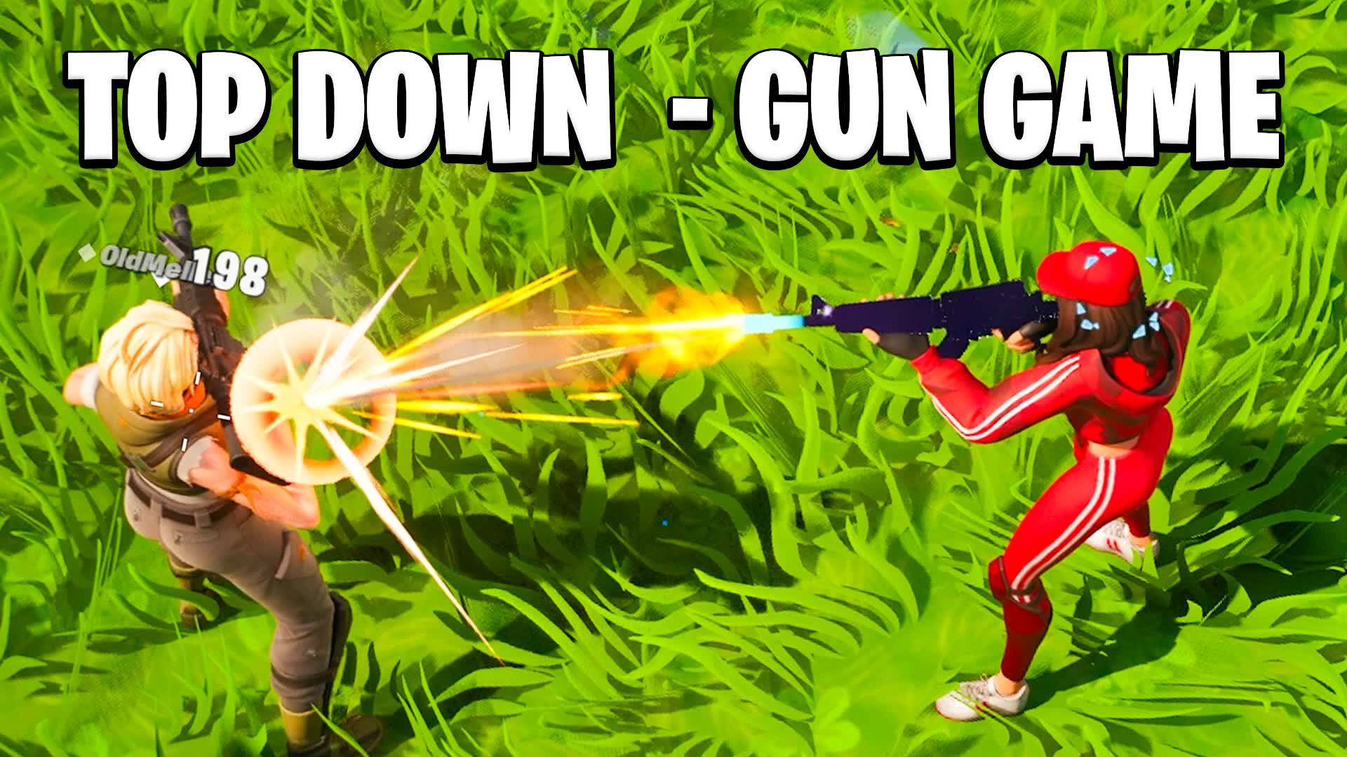 Top Down Gun Game — Fortnite Creative map