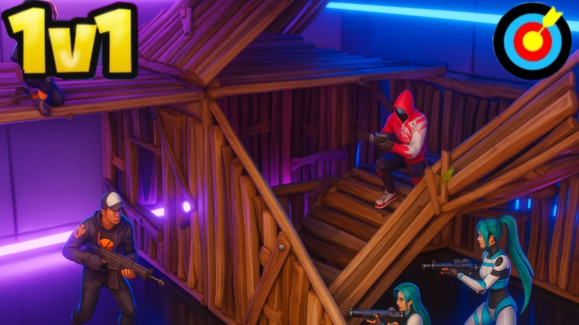piece control 1vs1 — Fortnite Creative map