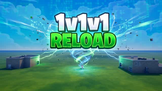 1v1v1 reload FFA epic — Fortnite Creative map