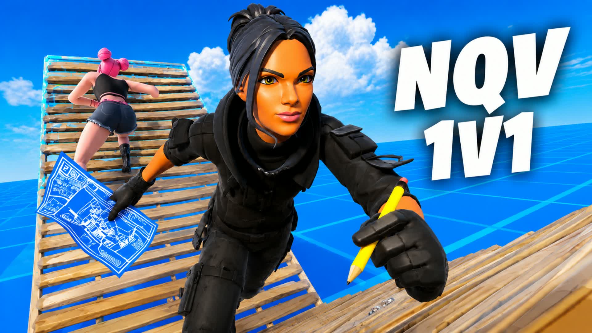 NQV 1V1 — Fortnite Creative map