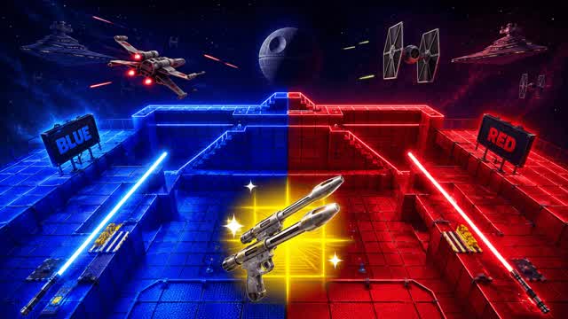 STAR RED VS BLUE π΄π΅ β Fortnite Creative map