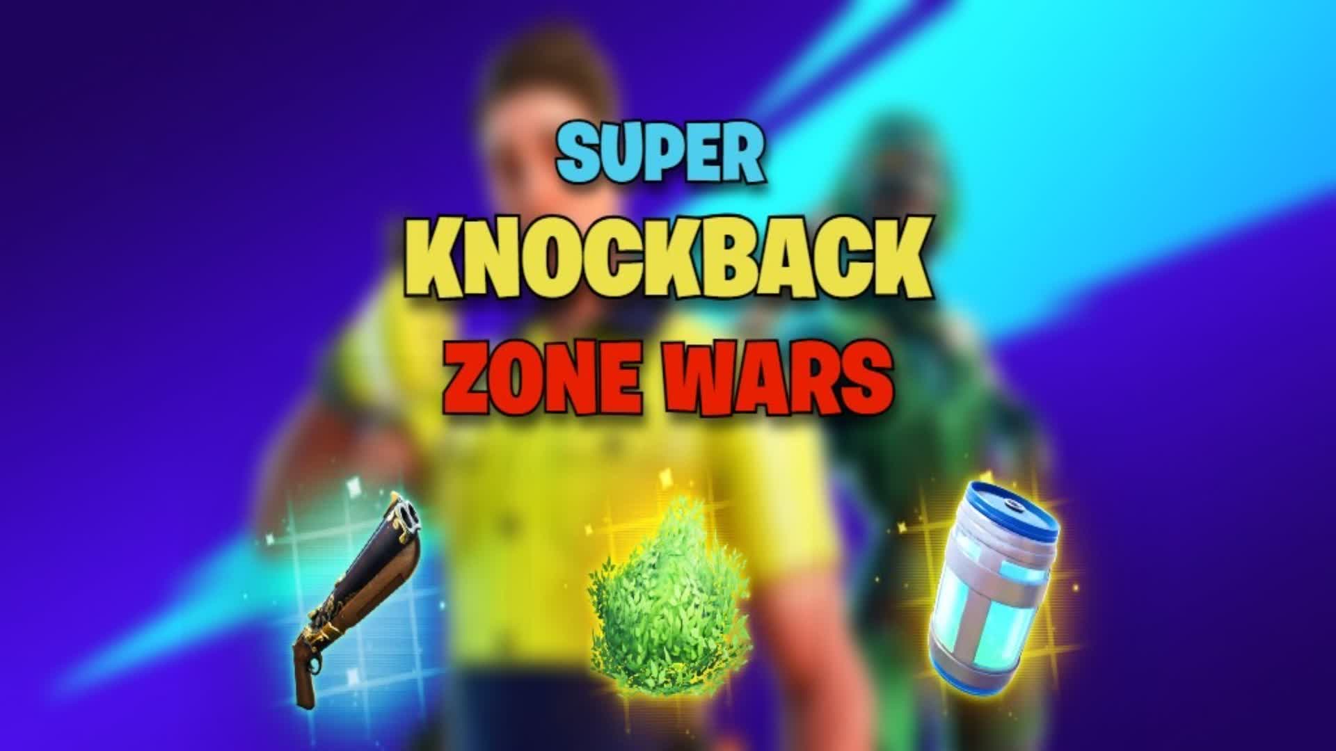 Super Knockback Zone Wars — Fortnite Creative map