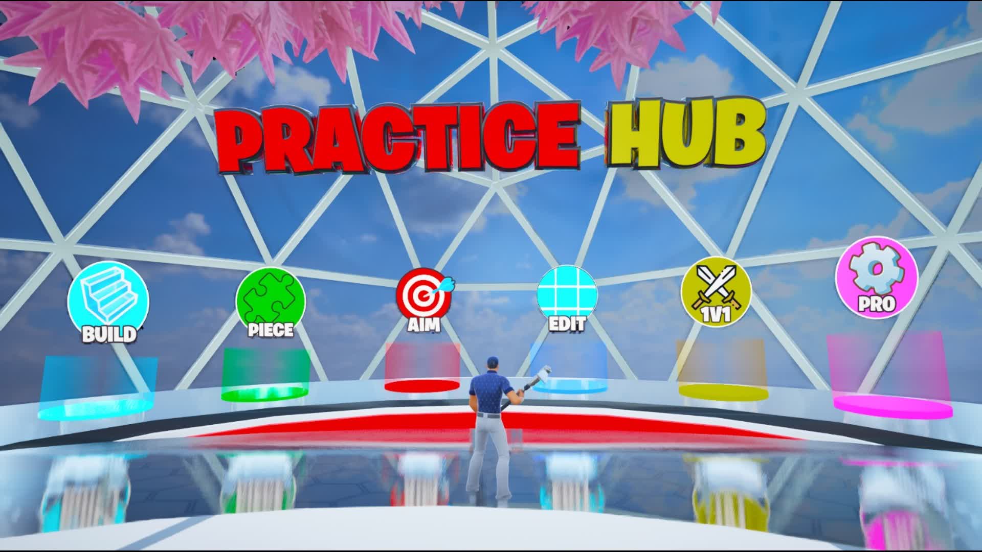 1V1V1 Pro — Fortnite Creative map