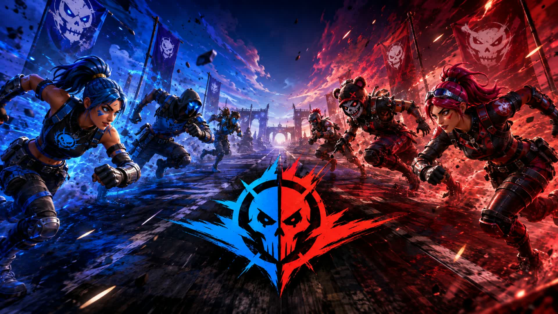 π Rival Race βοΈ Team Clash - OPPOSYTE β Fortnite Creative map