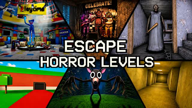 Escape Horror Levels — Fortnite Creative map