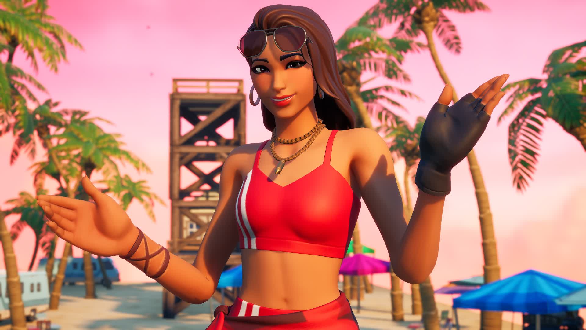 ☀ HARDCORE SUMMER DEATHRUN ☀ — Fortnite Creative map
