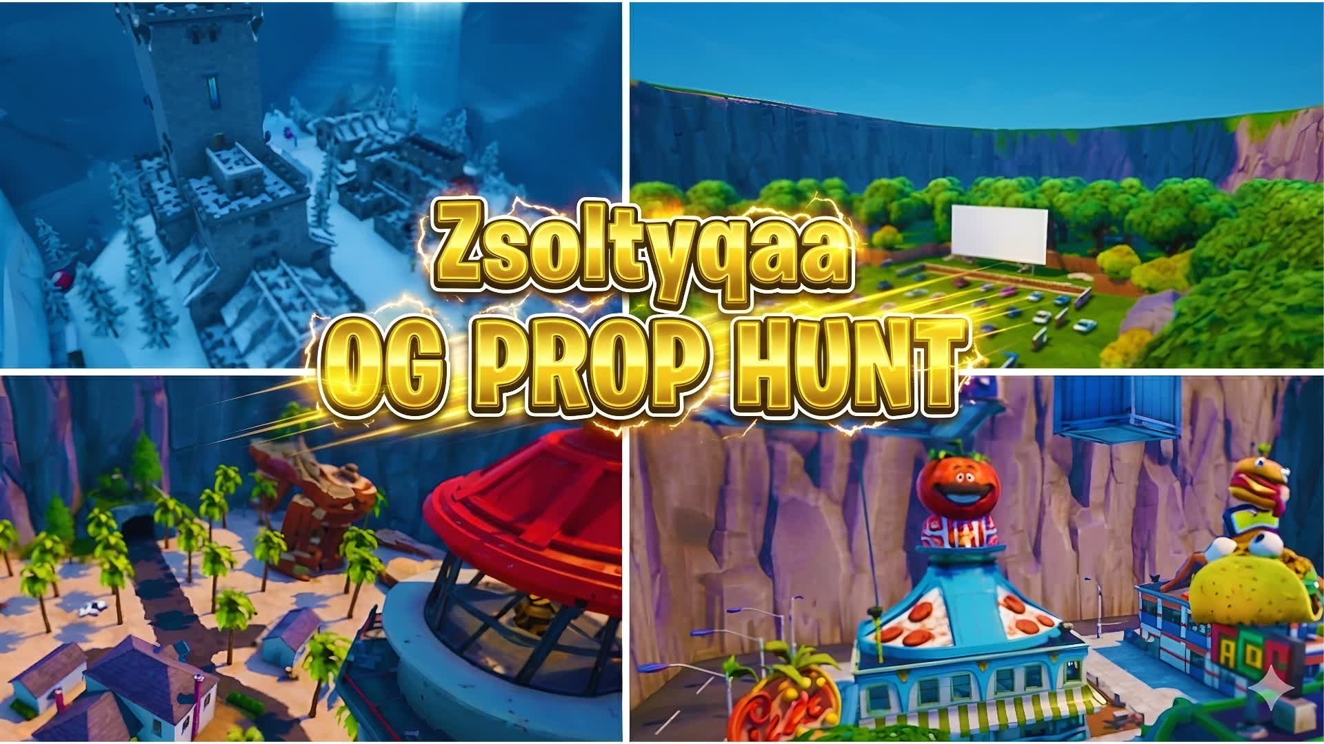 Zsoltyqaa OG PROP HUNT — Fortnite Creative map
