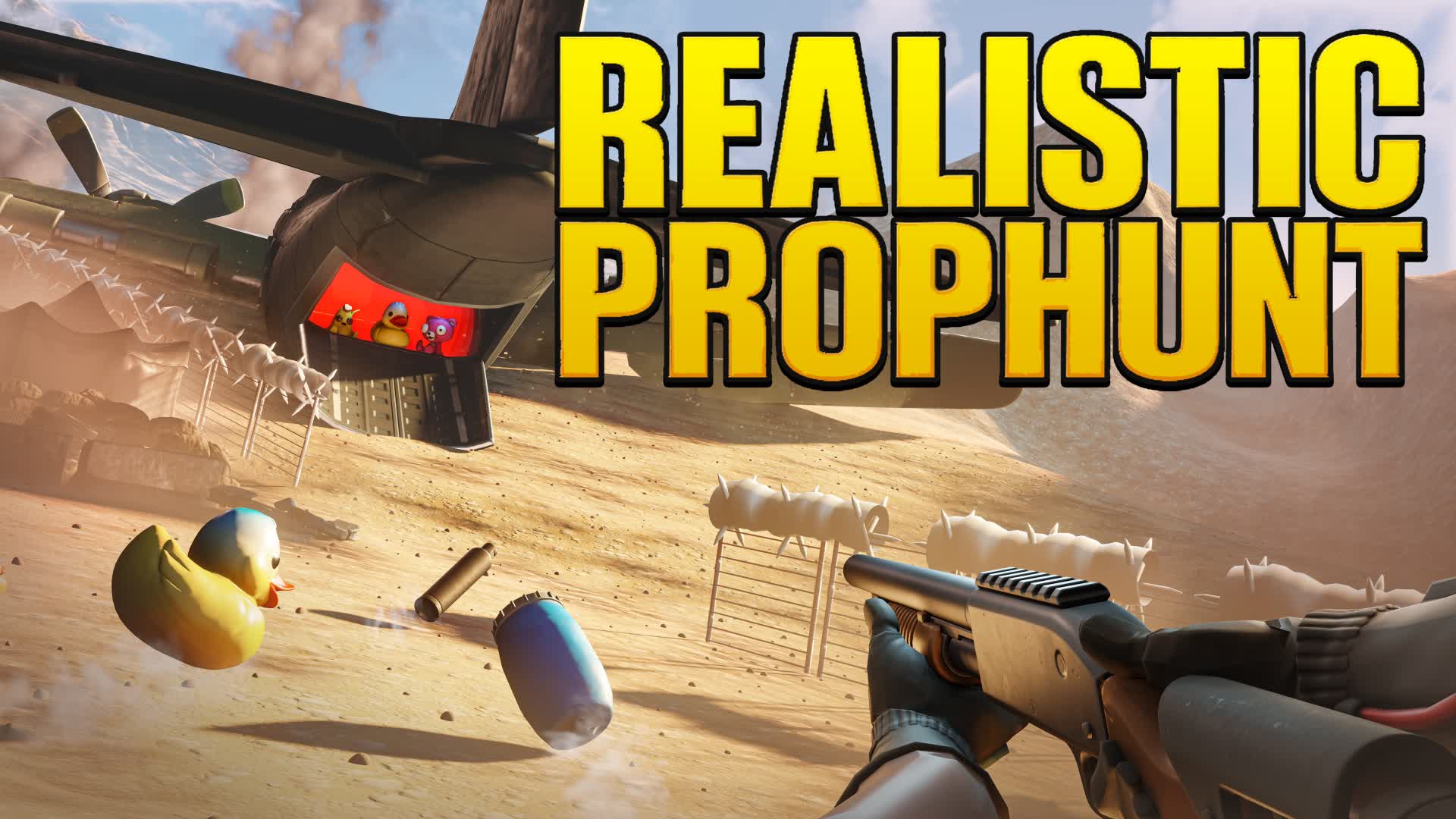 FPS OPS PROP HUNT【REALISTIC】 — Fortnite Creative map